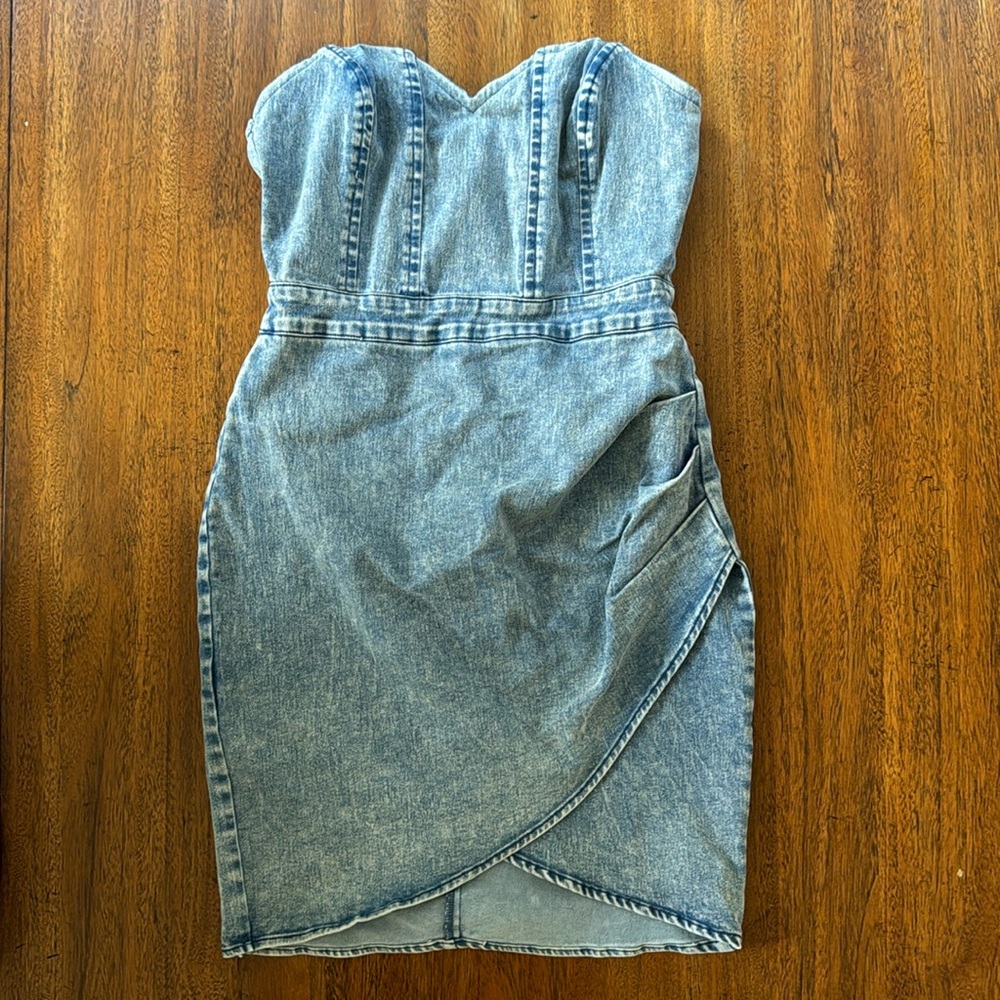 NWT denim dress